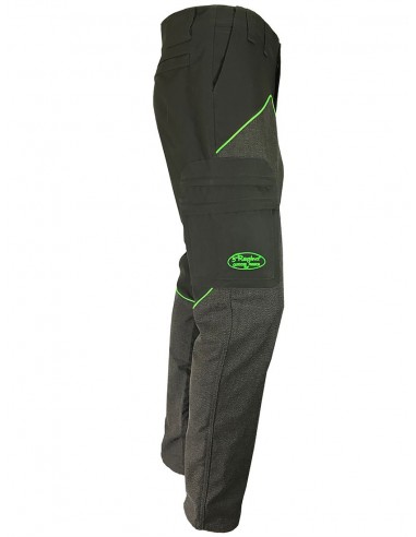 Pantalon "aries" en toile de coton et...