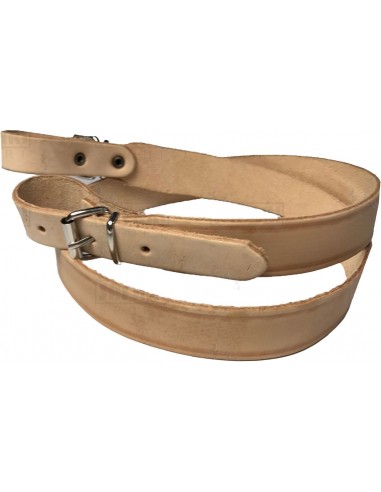 Cowhide leather shoulder strap, -...