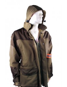 Veste en toile et nylon,...