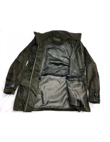 Suede fabric jacket with waterproof,...