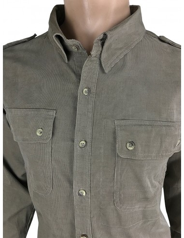 Camicia In Velluto Cotone - SAFARI SPORT