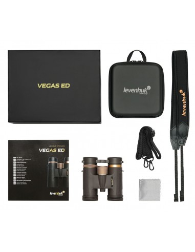 Binocolo Levenhuk Vegas ED 10x42 -...