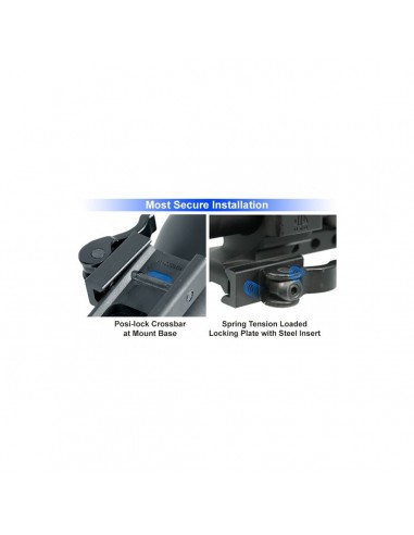 STEM 1PC WEAVER D.30 HIGH PROFILE QD...