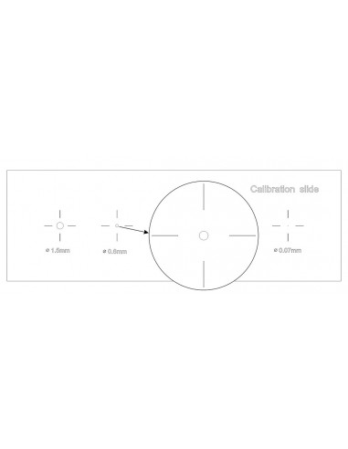 Levenhuk 2 calibration slide - LEVENHUK