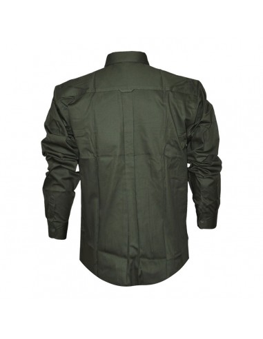 Camicia in 100% Cotone Colore Verde -...