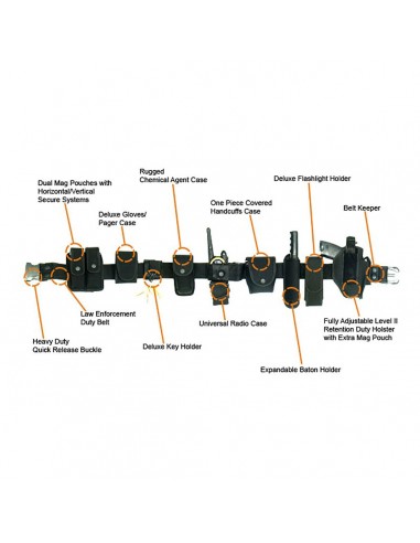 Tactical belt with holster and...