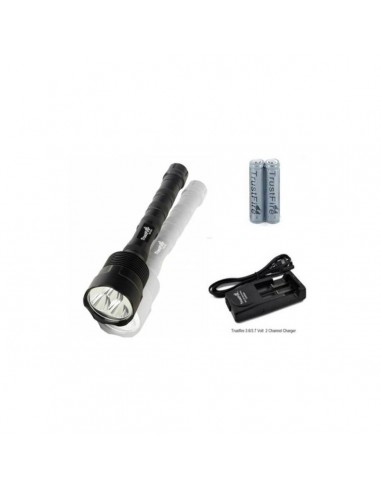 kit torcia Trustfire T6 LED 3800...