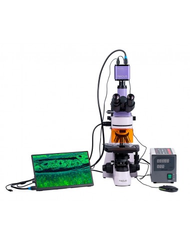 Microscope numérique à fluorescence...