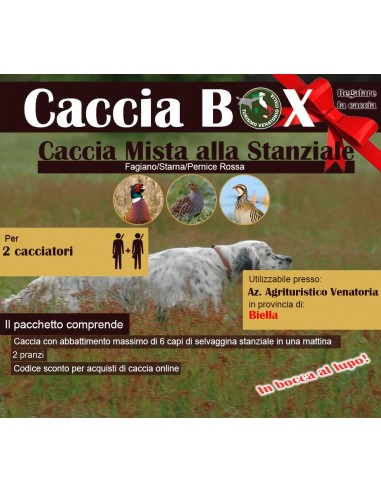 PIEMONTE BIELLA- CACCIA MISTA ALLA...