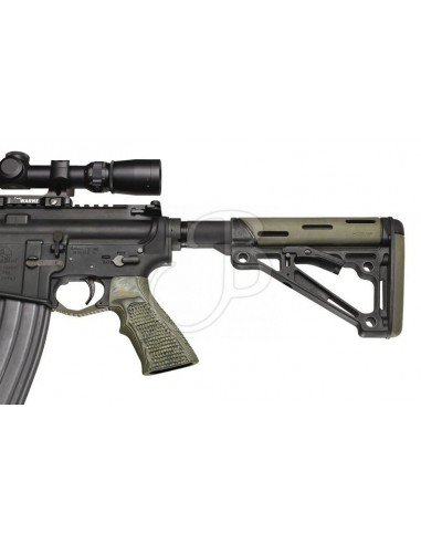 Puño Ar15 G10 Piranha - verde - HOGUE