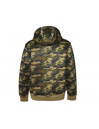 Felpa in misto Cotone con zip lunga...