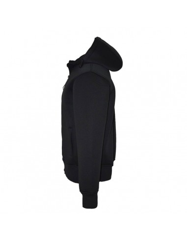 Felpa in misto Cotone con zip lunga...