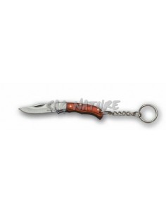 Keychain Knife With Wooden...