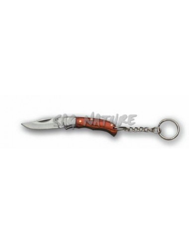 Cuchillo Llavero Con Mango De Madera...