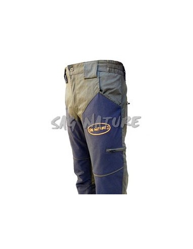 Pantalon Castore en coton stretch et...