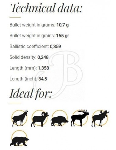 Balles Fox Classic Hunter .30 (.308)...