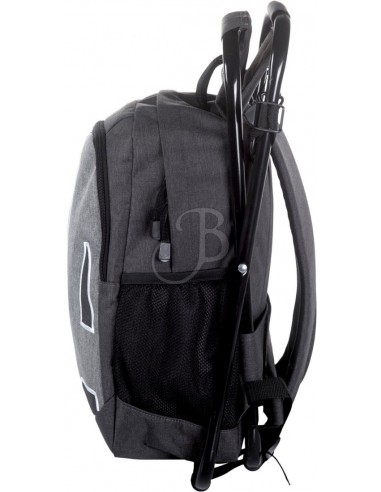 Sac à dos + tabouret noir - AURORA