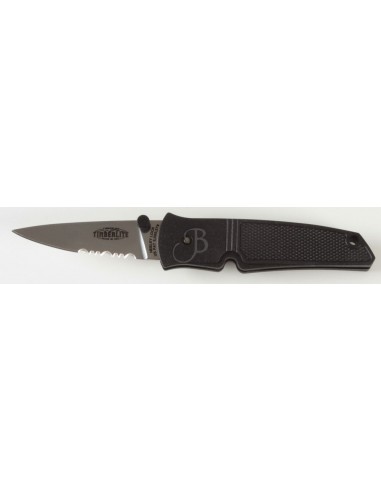 Large Serrated Folder +clip - TIMBERLINE