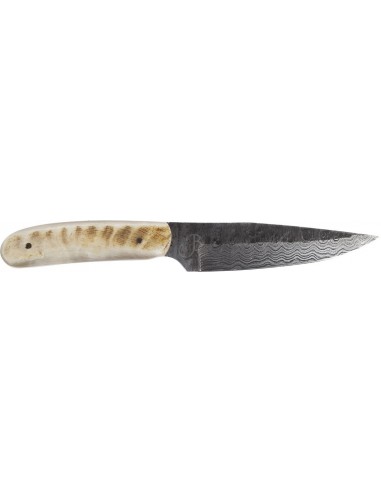 Couteau Damas Nicker - Corne - 39OUTDOOR
