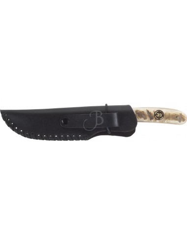 Couteau Damas Nicker - Corne - 39OUTDOOR