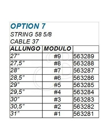 Arco 18 Option 7 Nero 60 Lbs Mano...
