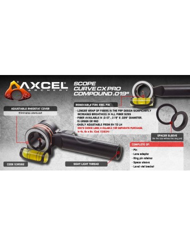 Curve Cx Scope Pro Nero + Pin 19 Rd -...