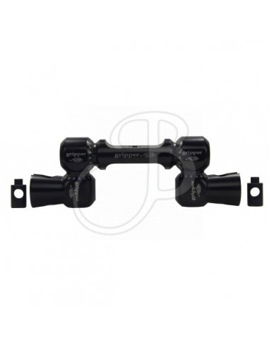 Gripper Double V-bar Mount + qd -...