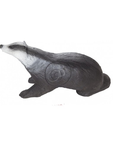 3d Silhouette Alert Badger - A.A.