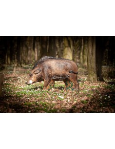 3d Silhouette Big Boar -... 2