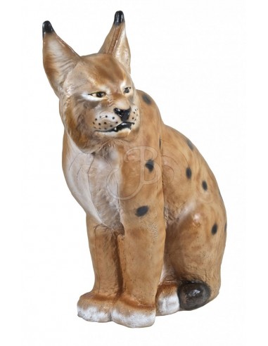 3d Silhouette Lynx Sitting - C.POINT