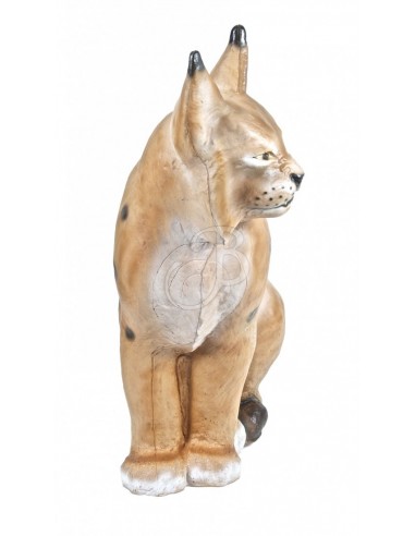 3d Silhouette Lynx Sitting - C.POINT