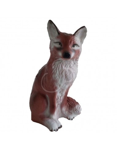 3d Silhouette Fox Sitting - C.POINT