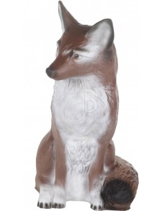 3d Silhouette Fox Sitting -... 2