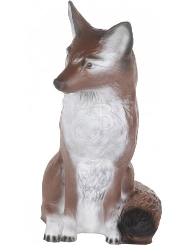 3d Silhouette Fox Sitting - C.POINT