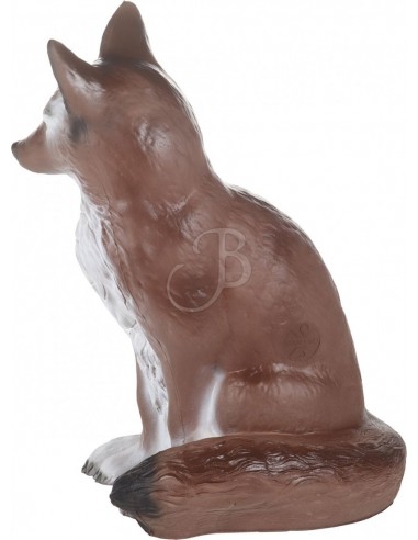 3d Silhouette Fox Sitting - C.POINT