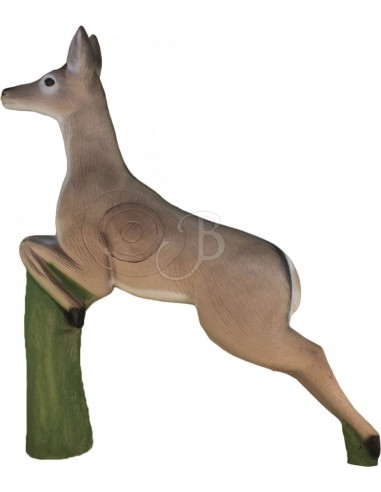 Eleven 3d Silhouette Roe Deer Jumping...