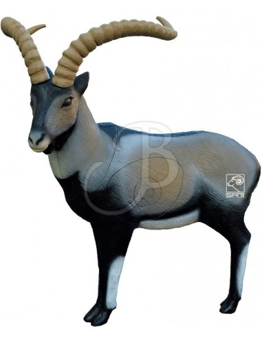3d Silhouette Iberian Ibex Standing -...