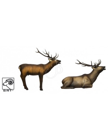 3D Deer Silhouette Set - SRT