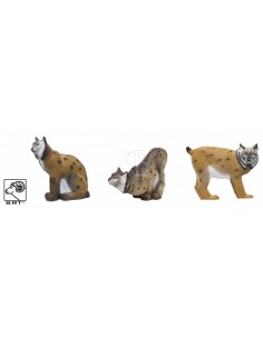 3D Lynx Silhouette Set - SRT