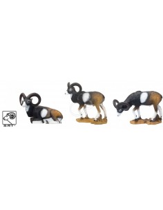Set Sagome 3d Muflone - SRT