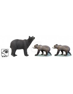 Brown Bear 3D Silhouette...