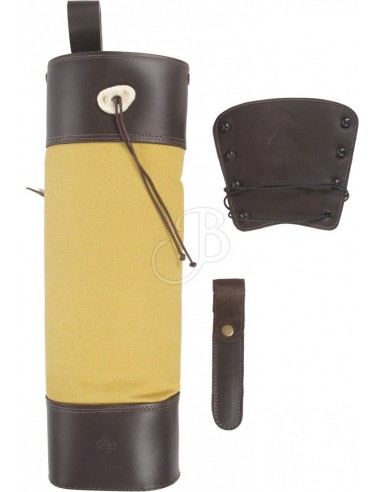 Canvas Back Quiver Set Lg - BIG...
