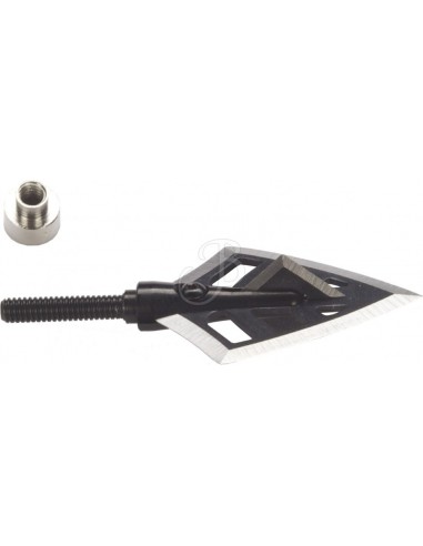 Punta Caccia Blk Double Bevel 100/125...