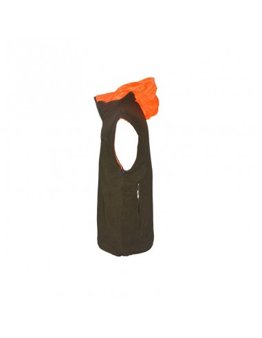 Gilet Imbottito Reversibile Verde Art...