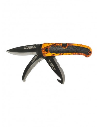 Keos Knife With 3 Black Blades Cm 9 -...