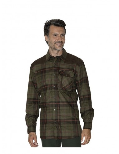 Brecy Flannel Shirt With Windproof...