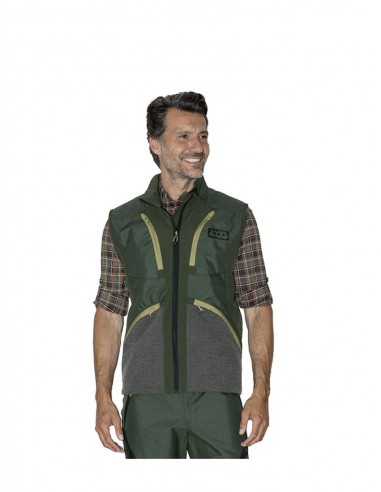 Gilet Protech Verde Con Rinforzi -...