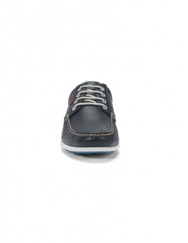Zapato ventilado engrasado azul - RED...