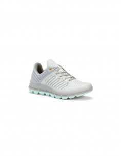 Women's White Leather...