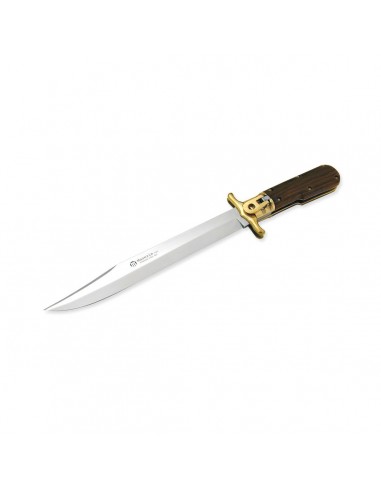 Couteau de chasse, manche en bois...